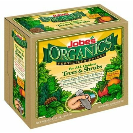 JOBES Organic Tree Spikes 10 01260
